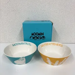 【068-a】MOOMIN　ムーミン　ボウル　お皿　２点セット