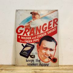 Lambert & Butler's アンティークアート壁掛け鏡面アメリカン - メルカリ