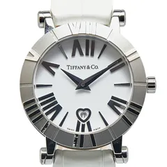 ティファニー アトラス ハートデイト Z1300.11.11A20A71A シルバー ホワイト ステンレススチール レザー レディース TIFFANY&Co.【214-16348】のサムネイル