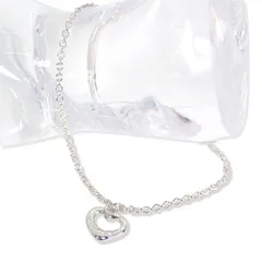 ティファニー 925 オープンハート ブレスレット//j153-3