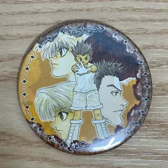 HUNTER×HUNTER 集英社 コレクション 原画 缶バッジ 75mm ゴン キルア クラピカ 헌시조