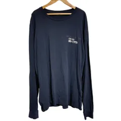 良品 DIESEL ディーゼル ロングスリーブカットソー XXL ネイビー メンズ 古着 中古 USED