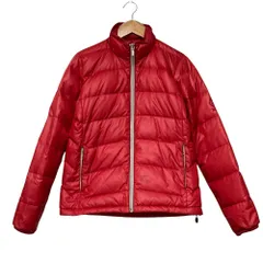 良品 AIGLE エーグル ダウンジャケット サイズS レッド レディース 古着 中古 USED