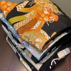 【まとめ売り】正絹留袖10枚 リメイク素材　ハンドメイド向け