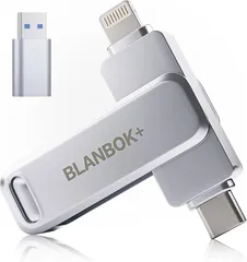 Apple MFi認定 iphone 外付けメモリUSBメモリ BLANBOK+ 512GB usbメモリ フラッシュドラメモリ メモリースティック 高速 データ保存