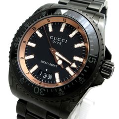 極美品 グッチ ダイブ DIVE メンズ 40MM クォーツ - メルカリ