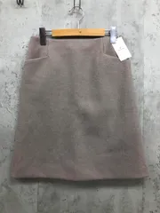 新品 URBAN RESEARCH Sonny Label アーバンリサーチサニーレーベル LA17-25T704 メルトン風台形ミニ スカート size38/グレージュ ◆■ レディース