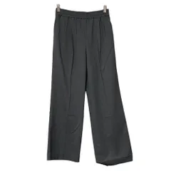 良品 25SS JOURNAL STANDARD ジャーナルスタンダードレリューム OXストレッチギャザータックパンツ スラックス サイズ36 グレー レディース 古着 中古 USED