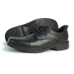 新品 SKECHERS スケッチャーズ スリップインズ リラックスドフィット キャスウェル カプリン 205486 BBK ブラック ビジネスシューズ