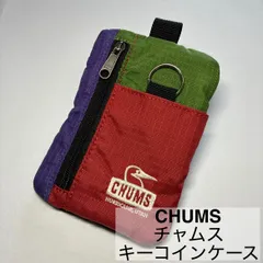 【PeTeR様専用】CHUMS/チャムス/キーコインケース/スプリングデール/キーケース/カードケース/財布/レッドクレイジー/美品　　　【SH144】