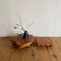 アンティーク ローテーブル 文机 展示台 レトロ 無垢材 y188 - メルカリ