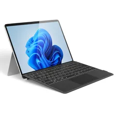 Omikamo Surface Pro キーボード Surface Pro 8/9/10/X/11対応 JIS標準日本語配列 Bluetooth5.3 サーフェスプロ キーボードトラックパッド付き ペン2収納可能 Typ-C充電式 カバー兼用 薄型  ...