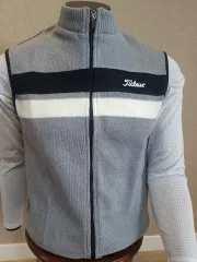 タイトリスト メンズ ジップアップニット ベスト 3COLOR