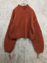 :SENSE OF PLACE by URBAN RESEARCH AA17-22A142 ハンドステッチ セーター ニット セーター sizeONE/オレンジ ◆■ レディース