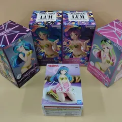 【D28503】未開封 うる星やつら ラム プライズフィギュア 5点まとめ売り