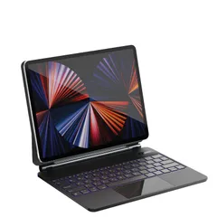 マジックキーボード SUKEBON iPadAir11インチ（M3/M2） iPadAir 第4/5世代10.9インチ iPadPro第1/2/3/4世代11インチ キーボード付きケース 日本技適認証取得 磁気吸着 iPad Air/Pro用 電量表 ...