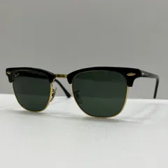 【加古川店】 中古 RAY BAN | レイバン サングラス club master rb3016 ブラック 【116】