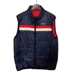  Titleist（タイトリスト）リバーシブルダウンベスト ゴルフウェア カジュアル【Z1774】