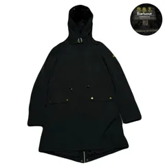 Barbour バブアー International インターナショナル MotorcycleJacket モーターサイクルジャケット LogoTag ロゴタグ Polyester ポリエステル Cotton コットン Black ブラック 黒 Sのサムネイル