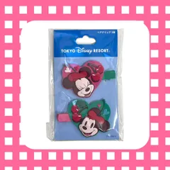 ディズニー【ヘアクリップ】With THE CHERRY ON TOP チェリー さくらんぼ ミッキー＆ミニー 東京ディズニーリゾート TDR