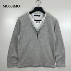 MOSSIMO y2k archive Layerd L/S zip Tee M モッシモ レイヤード ジップ 長袖Tシャツ ロンT 平成 お兄系 アーカイブ グレーのサムネイル