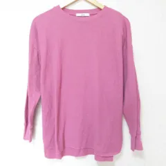 美品 23SS JOURNAL STANDARD relume ジャーナルスタンダードレリューム 長袖 サーマルカットソー F ピンク レディース 古着 中古 USED
