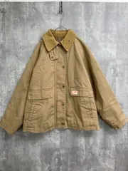 java ジャバ 28500 裏地 キルティング コットンワーク カバーオール ジャケット sizeM/ベージュ ◆■ レディース