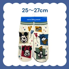 ディズニー ソックス 靴下 ミッキー＆フレンズ 2枚セット【25～27cm】東京ディズニーリゾート TDR