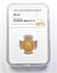 1963年 オーストリア フェルディナンド3世 2ダカット 金貨 NGCMS68