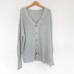 美品 IENA イエナ リネン コットン ナイロン ニット カーディガン ライトグリーン レディース 古着 中古 USED