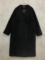 KBF ケービーエフ KB07-27C090 Iラインシルエット ノーカラー コート sizeONE/黒 ◆■ レディース