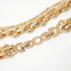 Christian Dior クリスチャンディオール ネックレス チェーンネックレス ゴールド ブランド古着【中古】20260209/RA7640