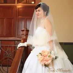 ウェディングベール【セルビナ】（ミドル丈）