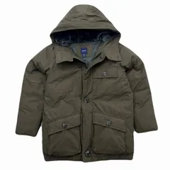 ギャップキッズ 中綿ジャケット キッズ 150cm オリーブグリーン 子供用 シンプル 防寒 アウター お子様に