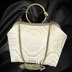 【No.754】着物リメイクバッグ、和風オリジナルバッグ、着物ショルダーバッグ