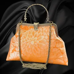 【No.756】着物リメイクバッグ、和風オリジナルバッグ、着物ショルダーバッグ