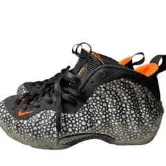 NIKE ナイキ  AIR FOAMPOSITE ONE PRM SAFARI アンスラサイト トータル オレンジ-ブラック 27cm