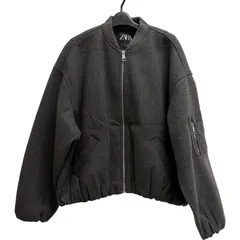 B081 ZARA ブルゾン アウター ブラック レディース Sサイズ 2731/276/802