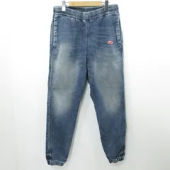 【三重本店】 中古 DIESEL | ディーゼル パンツ D-LAB-NE スウェット 裾リブ ブルー サイズ：M 【107】