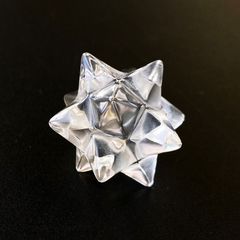 ☆Bacarat バカラ ペーパーウェイト 太陽 ガラス 置物 インテリア 格安