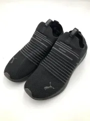 PUMA プーマ 378691-04 スリッポン スニーカー size26.5/黒 ■■◎レディース