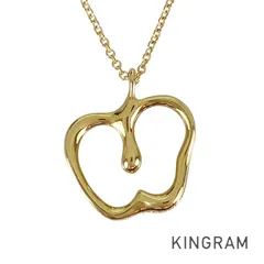 ティファニー TIFFANY&Co. エルサ ペレッティ アップル K18YG ネックレス sst【中古】