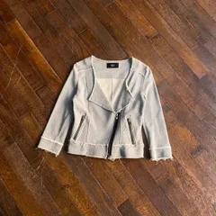 00s VICKY COUTURE Sweat Riders Jacket / Rock Gal Y2K McBling Onee-kei China Cotton Size 1