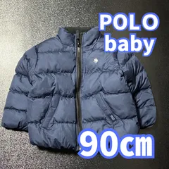 【B1】POLO  baby/90㎝/中綿ジャケット/子供服/キッズ/防寒/内側フリース