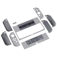 【特価商品】PlayVital AlterGrips Nintendo Switch有機elに対応用保護シェル（パターンスタイル）、ジョイコンに対応用人間工学に基づいたデザインしたハードカバー、サムグリップキャップカバーとボタンキャップは付属しています【SFC