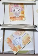 MINISO サンリオ フェイスチェンジ フロッキー ケープ キーホルダー フィギュア マイメロディ シナモロール