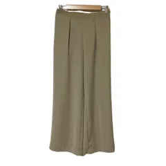 Col Pierrot コルピエロ Tuck Wide Pants タックワイドパンツ 17030560006610 サイズ34 ベージュ レディース 古着 中古 USED