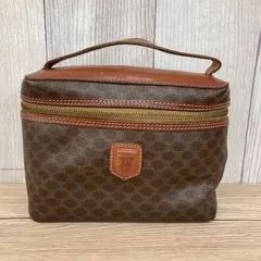 CELINE セリーヌ バニティポーチ マカダム柄　平塚店　衣料品