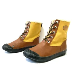 内側ボアで暖か◎【KEEN】キーン OAKEN WP オーケン ブーツ ハイカット スノーブーツ エルサ BR010816 アウトドア キャンプ 雪 冬 ミドル丈 ブラウン メンズ 26.0cm/M42336UU