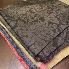 【まとめ売り】正絹大島紬8枚 リメイク素材　ハンドメイド向け